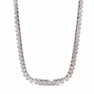 Pt･Pm900 diamond necklace 11.56 ct