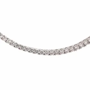 Pt850・Pt900 diamond necklace 15 ct