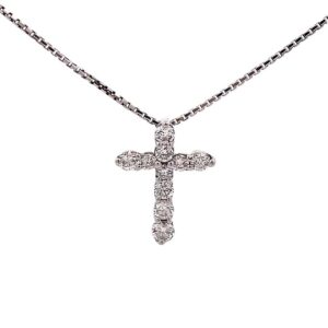 diamond necklace 1carat Pt850・Pt900 combi