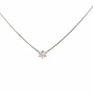 diamond necklace Pt・Pm850 0.449ct