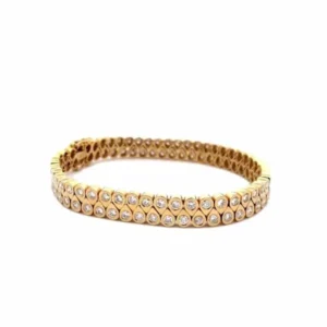 K18 diamond Bracelet 4.48 ct