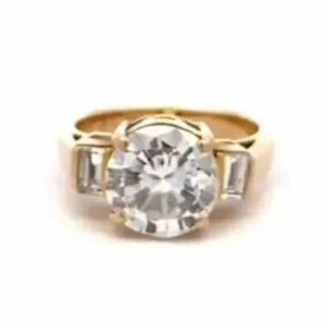 K18 diamond ring 2.636 ct