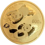 24-karat gold（K24）Panda gold coin 50g