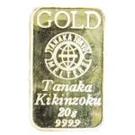 24-karat gold（K24）ingot 20g