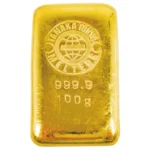 24-karat gold（K24）ingot 100g