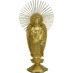  gold Buddha statue