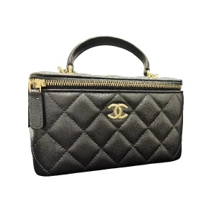CHANEL Vanity Top Handle Bag in Lambskin