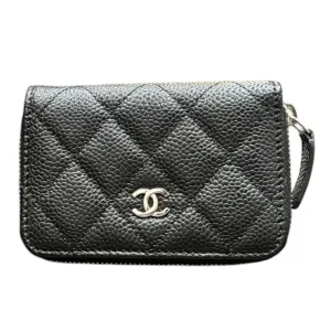 CHANEL Coin Purse Caviar