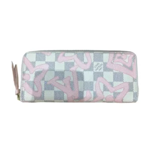 LOUIS VUITTON Portefeuille Clemence Tahiti Damier Azur