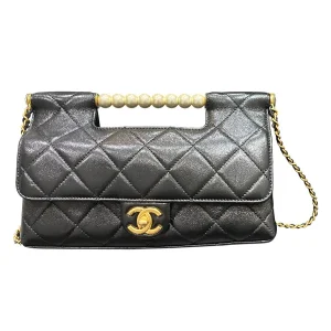 CHANEL Top Handle Bag in Lambskin