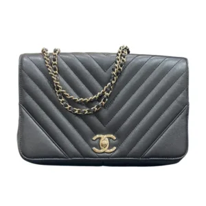 CHANEL Chevron Statement Flap